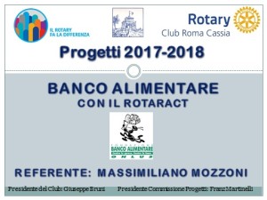 progetto banco alimentare