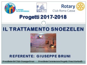 progetto snoezelen