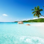 Anse Lazio beach at Praslin island, Seychelles