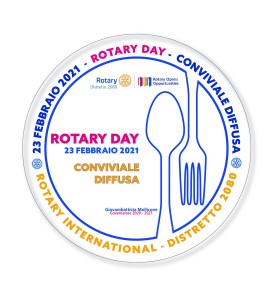 BIS BOZZA N 5 STIKERS ROTARY DAY
